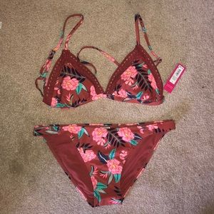 Brand NWT Xhilaration Printed Bikini